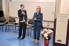 Prof. Uta Behrends und Prof. Carmen Scheibenbogen